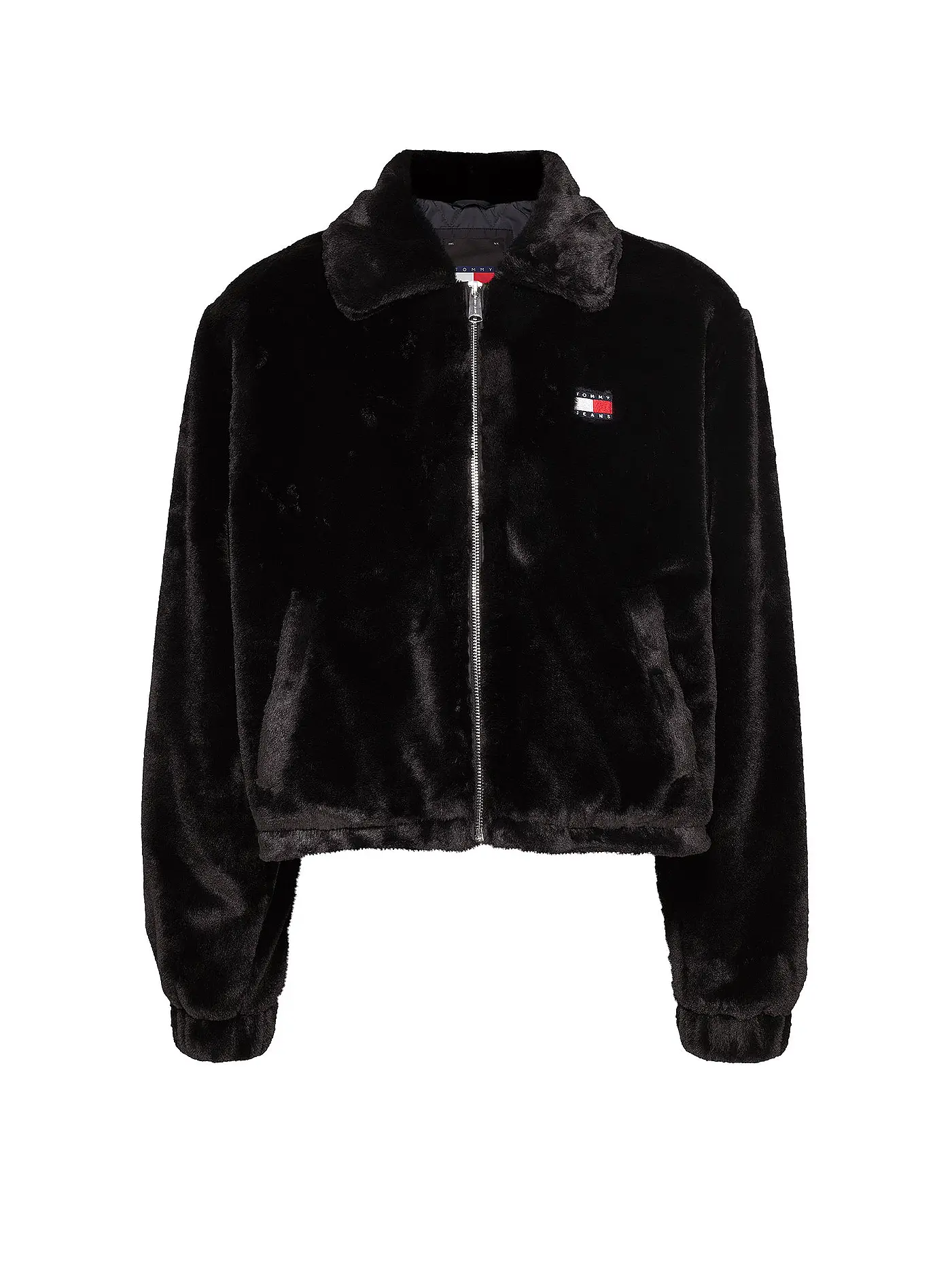 TOMMY JEANS | Jacke in Felloptik | 